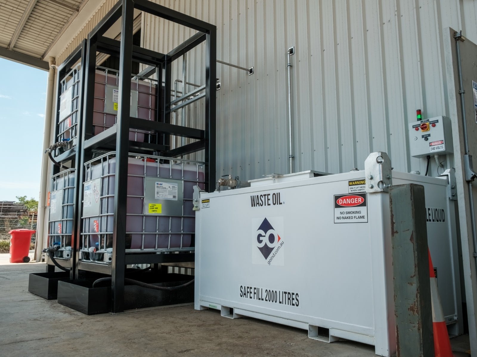 GO BOX Self-Bunded Tanks - GO Fill
