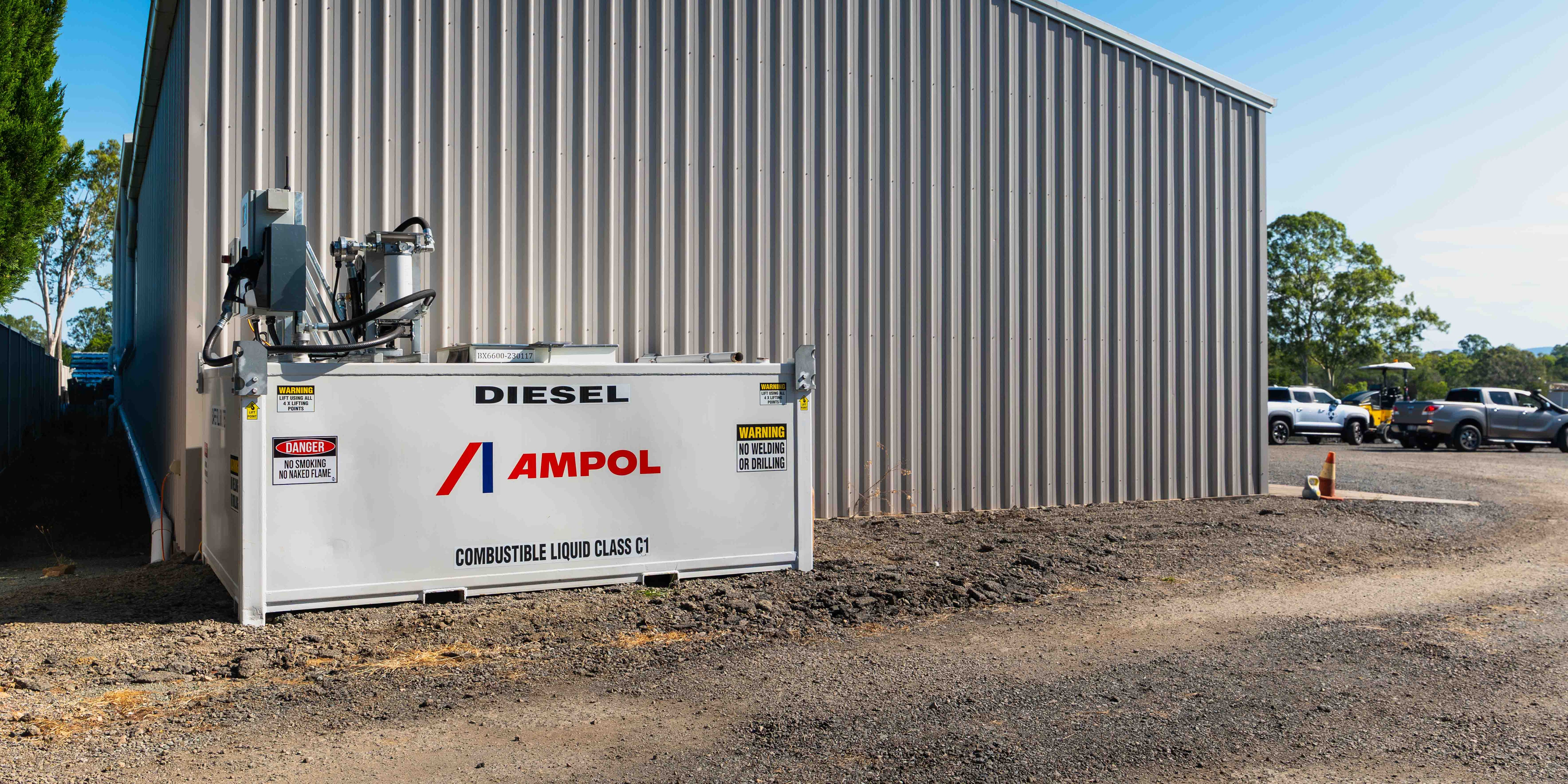 GO x Ampol BOX-6.6 on site