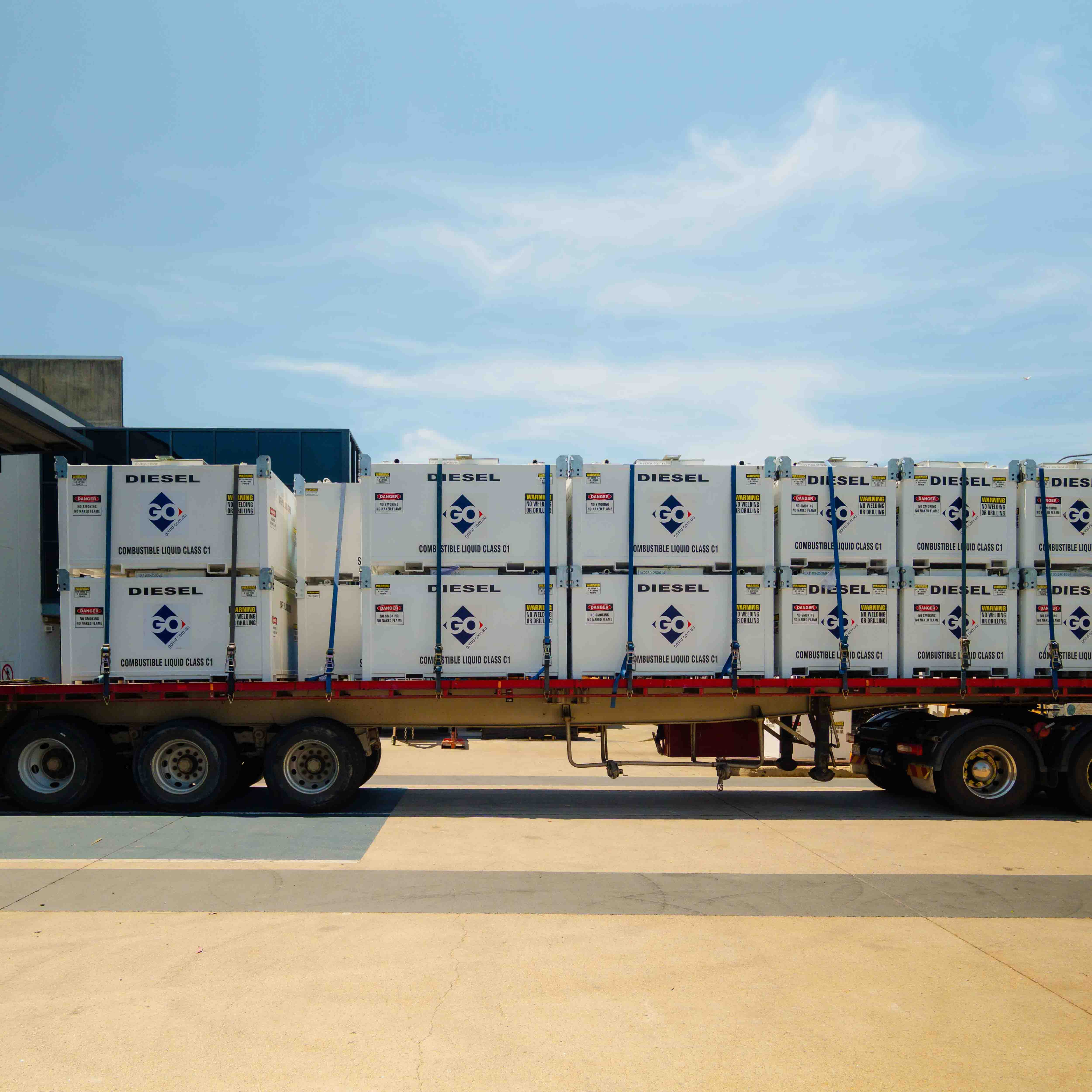 Supply of various GO Self-Bunded BOX tanks