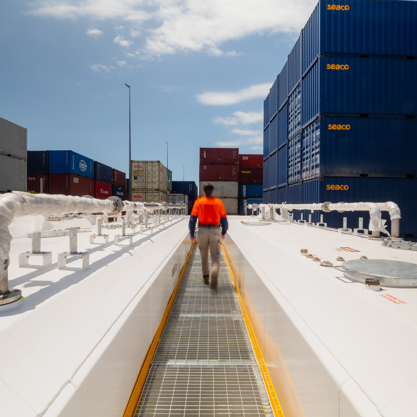 GO CON on site walkway