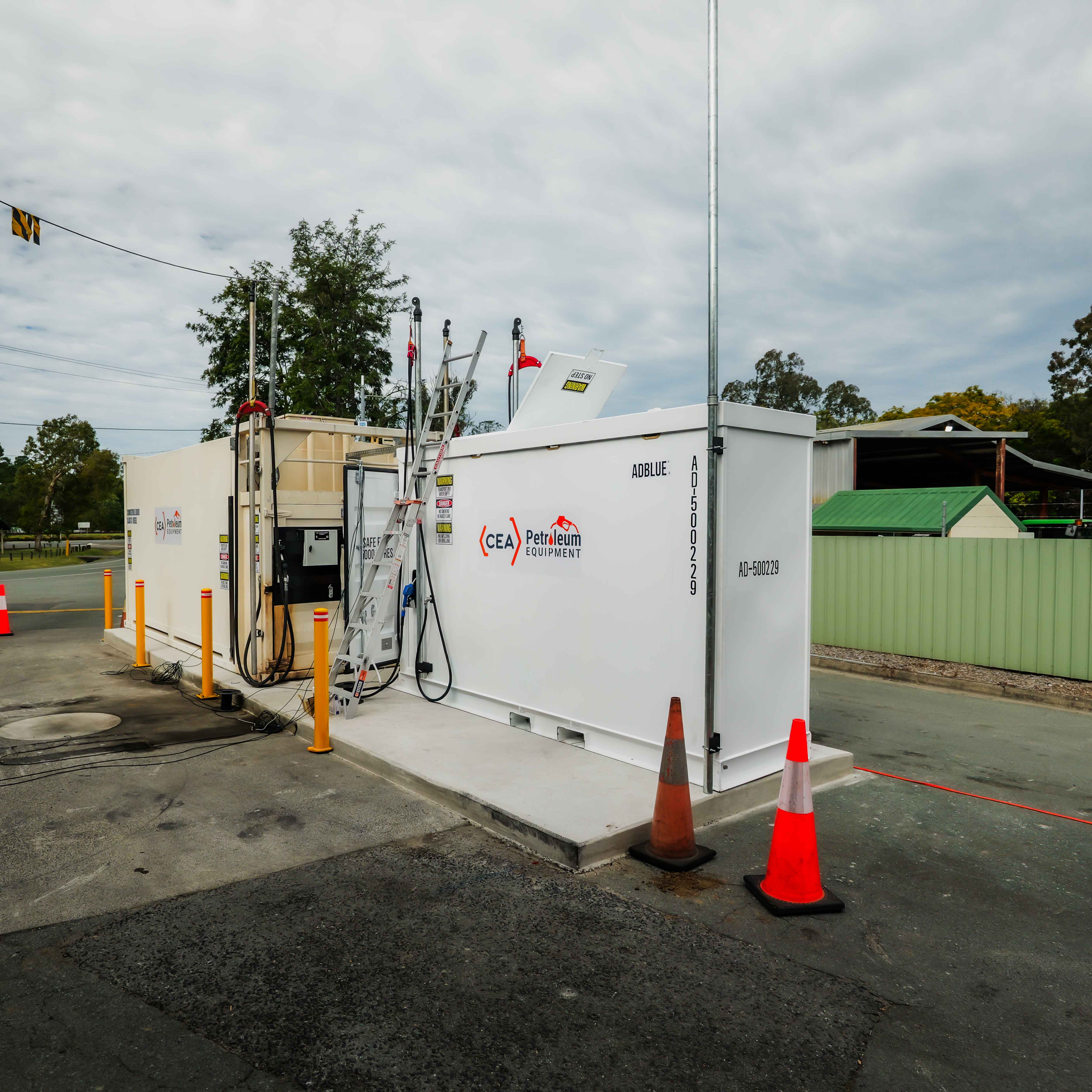 AdBlue Storage Tank On Council Site