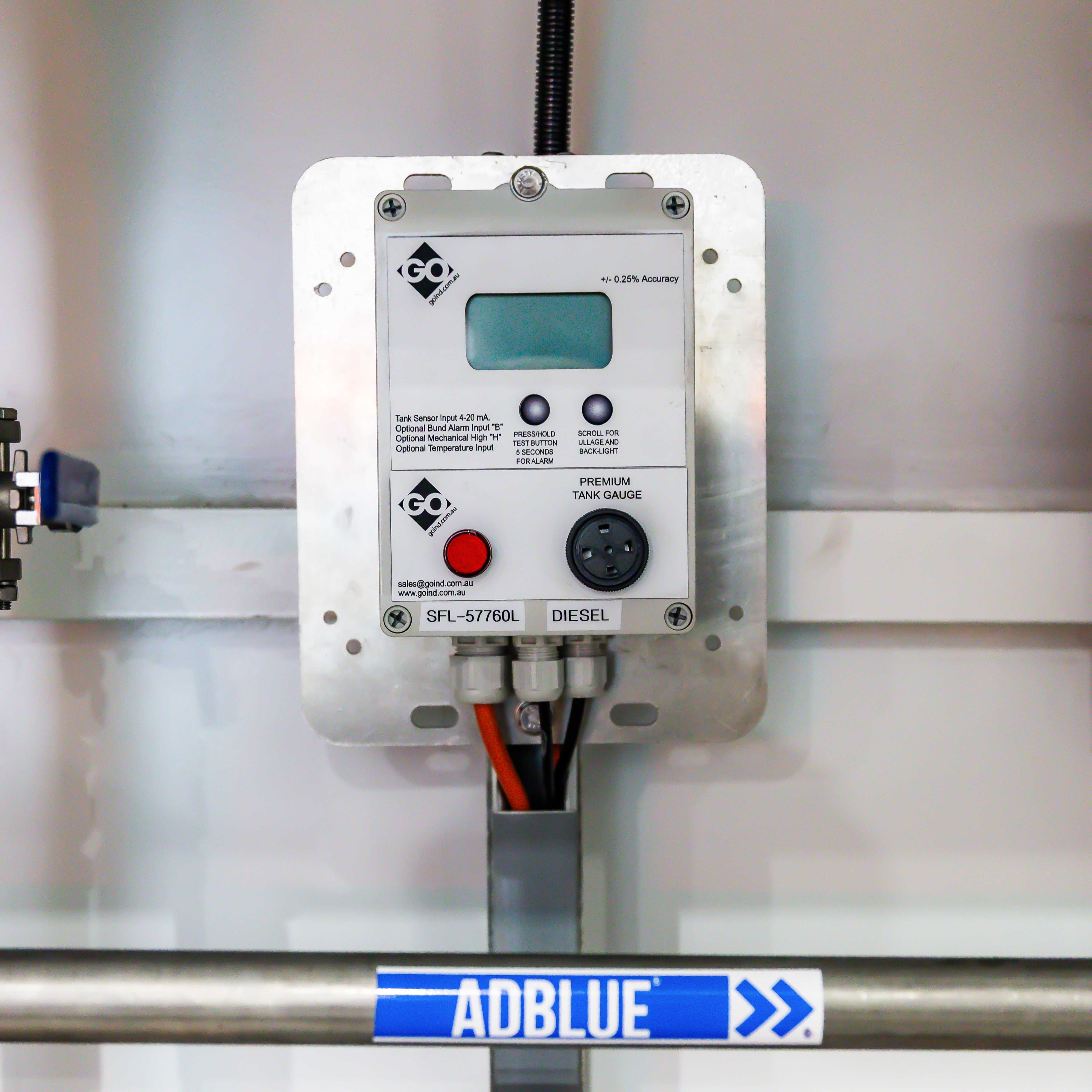 GO OLE Tank Gauge sensor