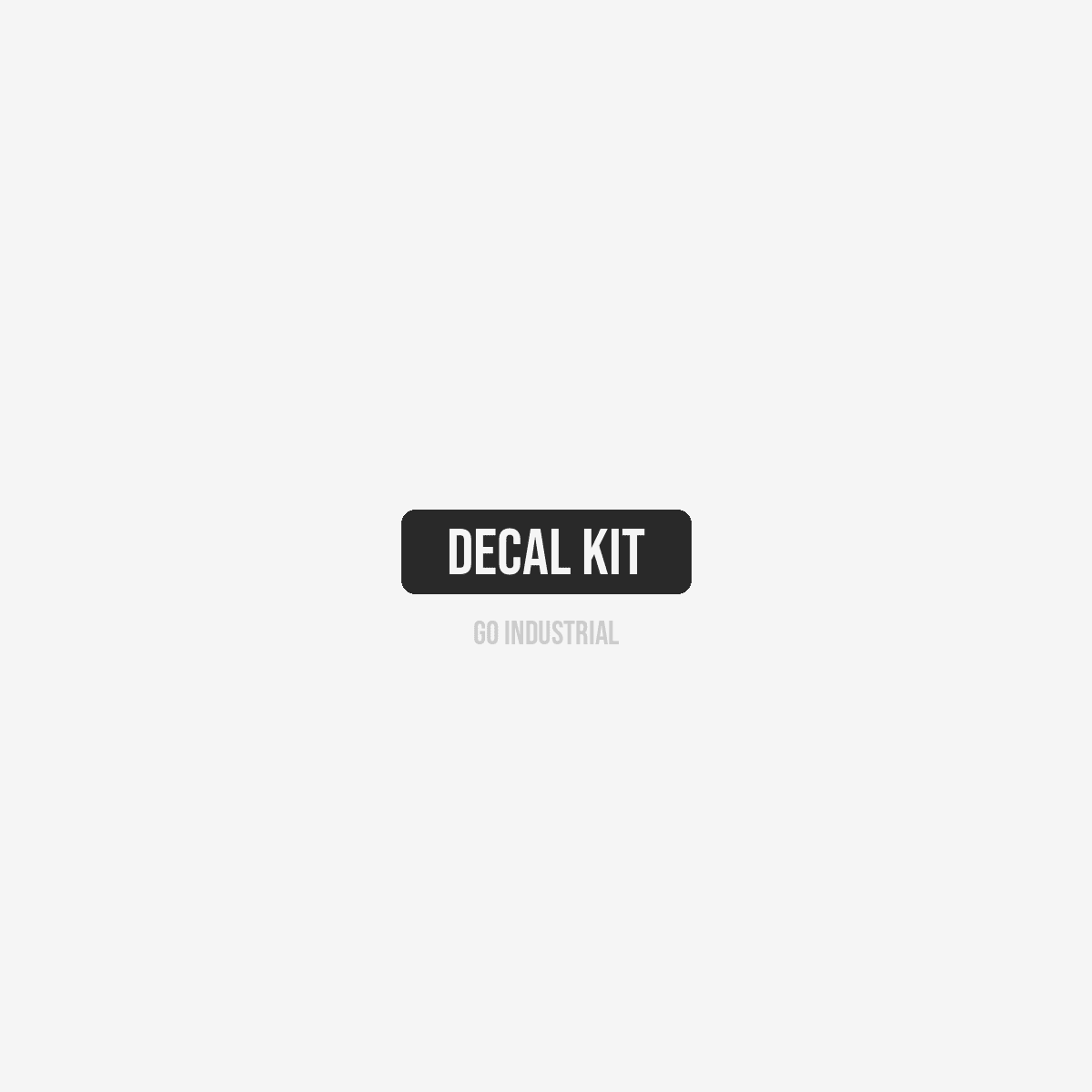 CEA Decal Kit for Self Bunded FUEL TRAILERS - GO Fill