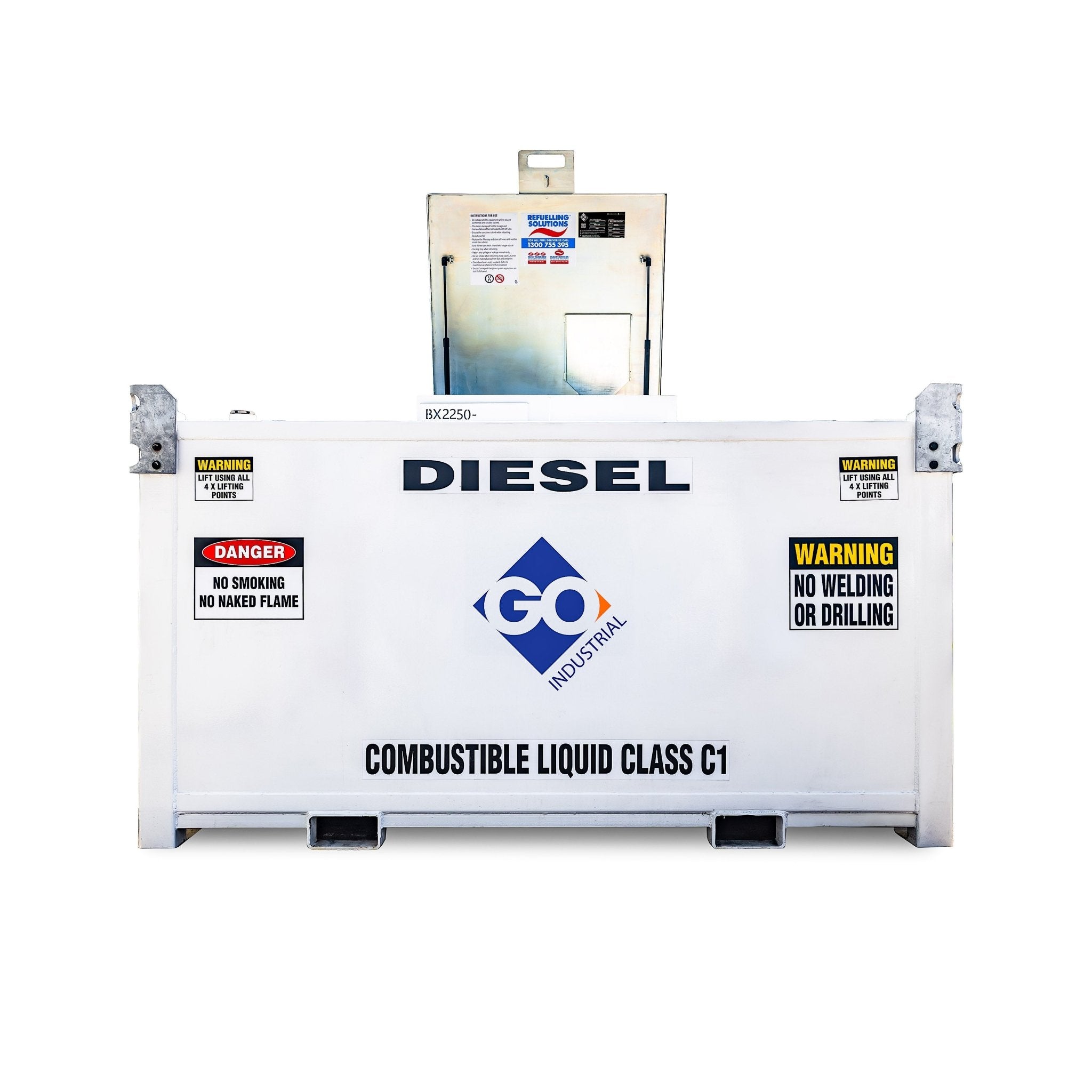 GO BOX 2250L + 12V DC 80LPM - GO Fill