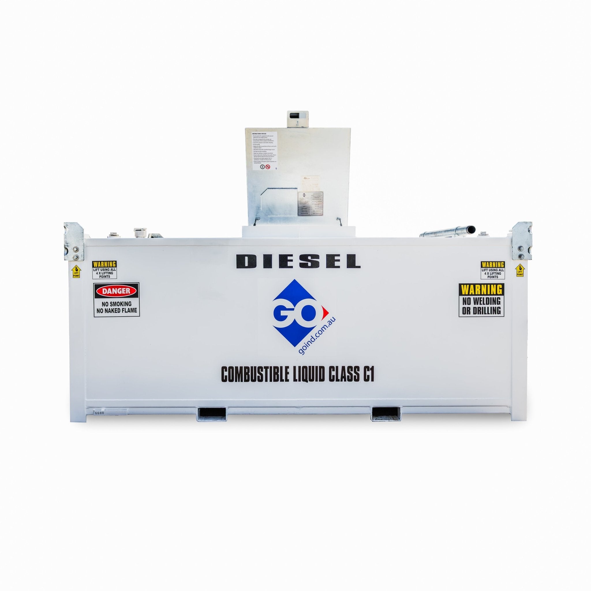 GO BOX 6600L + General Hose Kit - GO Fill