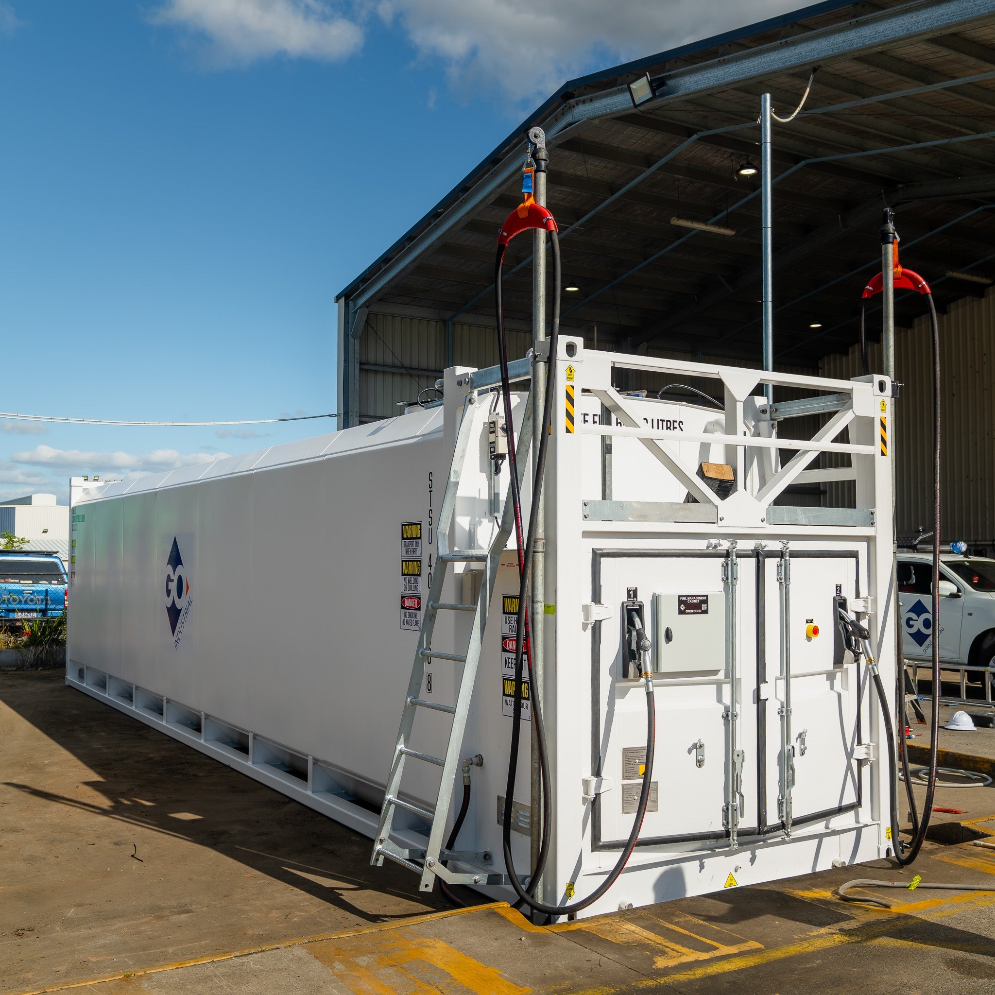 GO Containerised Self Bunded Tank - GO Fill