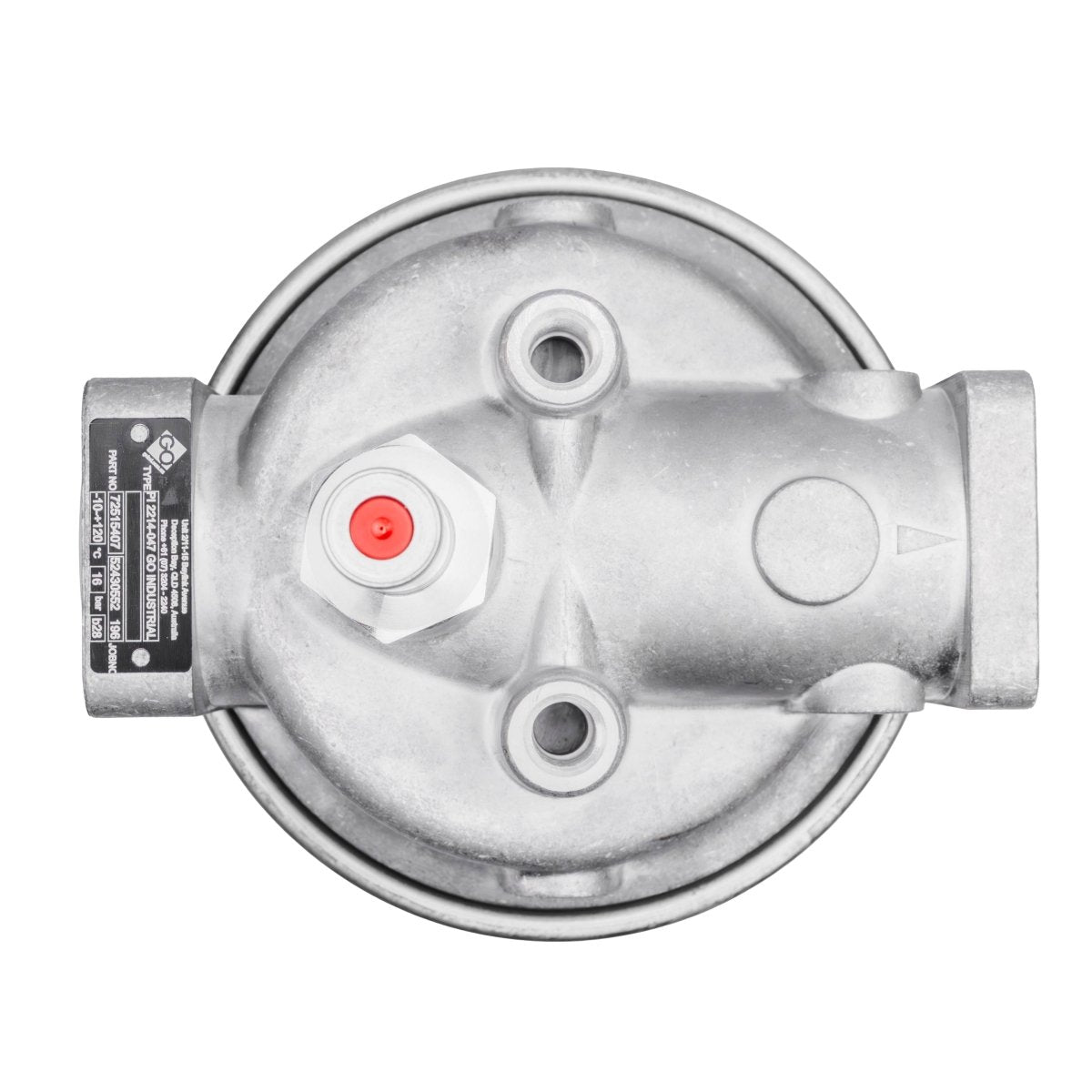 GO Filter Head Mechanical Differential Pressure Indicator - GO Fill
