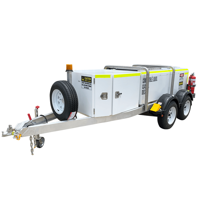 GO TRAILER 1250L Self Bunded Fuel Trailer - GO Fill