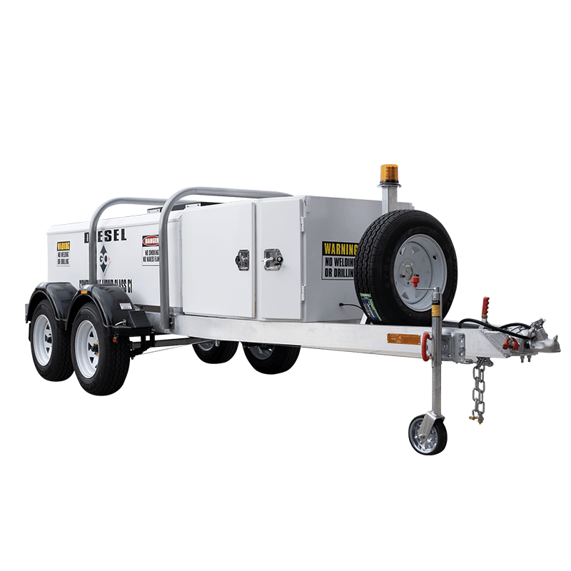 GO TRAILER 1250L Self Bunded Fuel Trailer - GO Fill