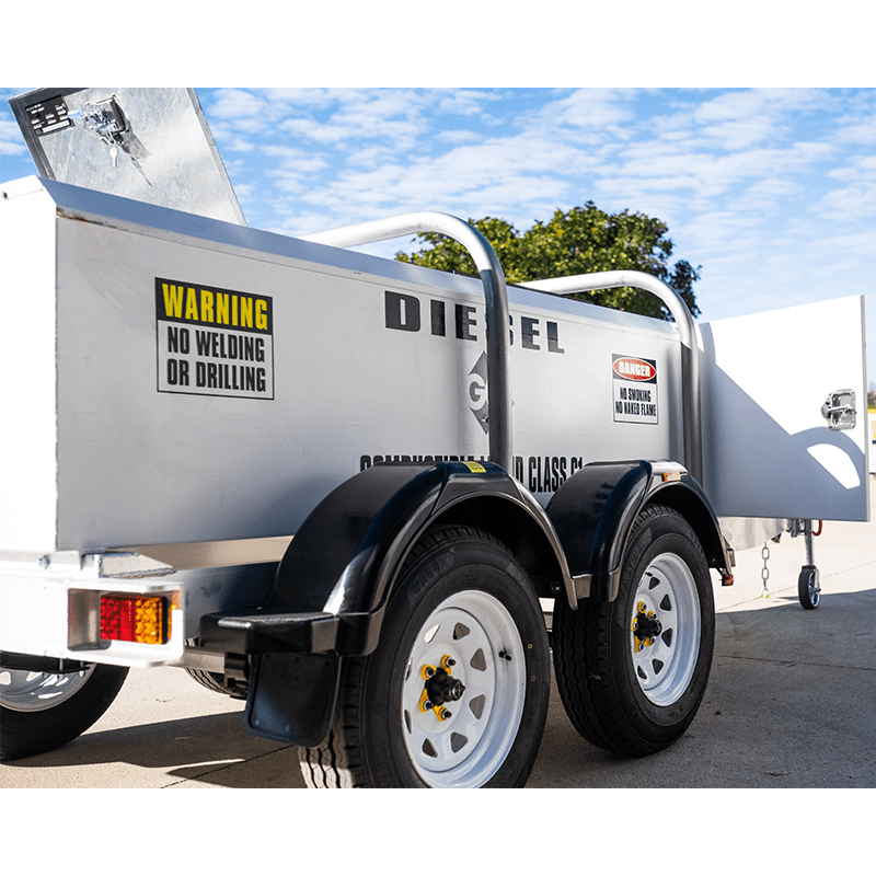 GO TRAILER 1250L Self Bunded Fuel Trailer - GO Fill