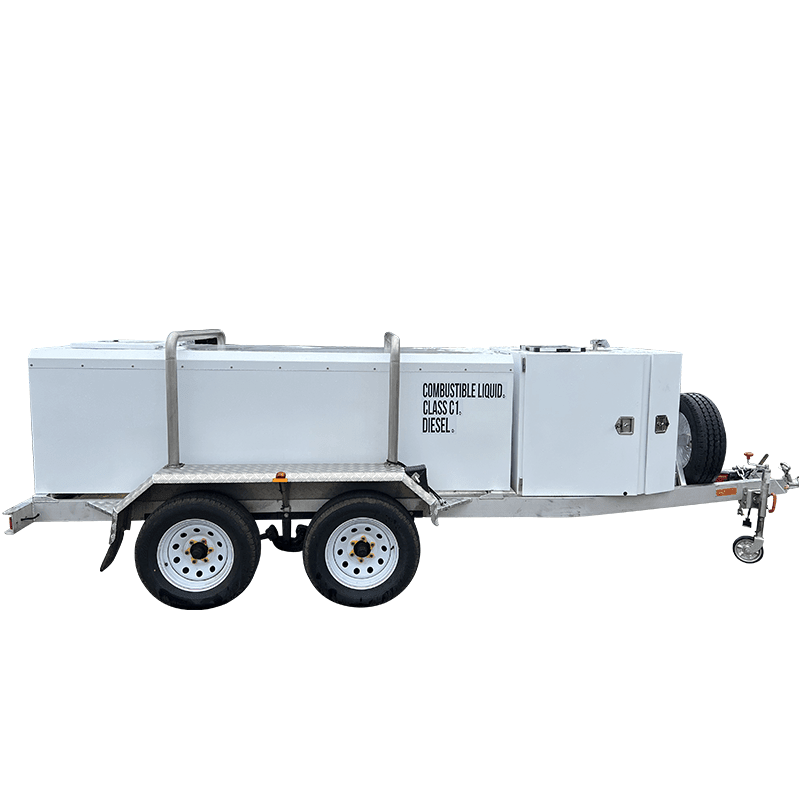 GO TRAILER 2000L Self Bunded Fuel Trailer - GO Fill