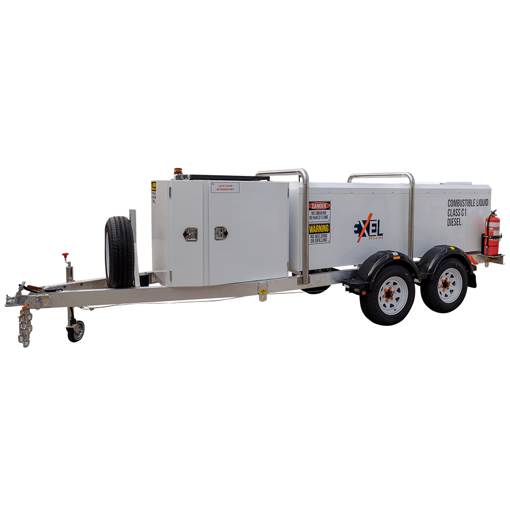 GO TRAILER 2000L Self Bunded Fuel Trailer - GO Fill