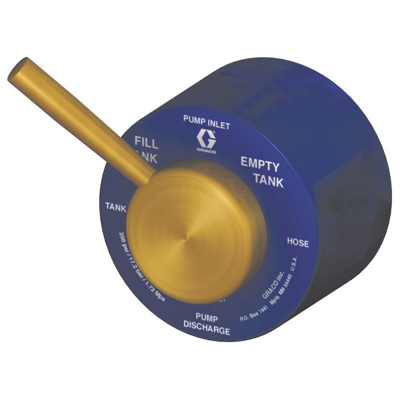 GRACO Evacuation Valve 4 - Way 1 1/2 in. NPT Female - GO Fill