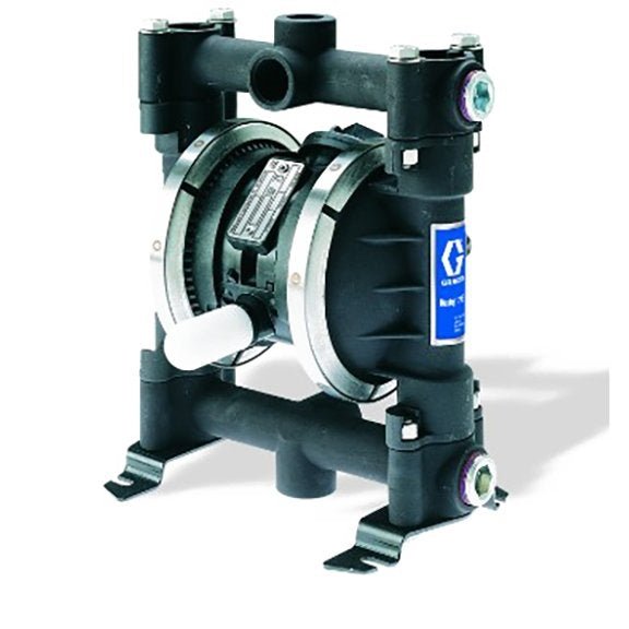 Graco Husky 716 AL Air Operated Double Diaphragm Metal Pump with NPT Standard Air Valve, AC Seat, Buna Ball, & Buna Diaphragm - GO Fill