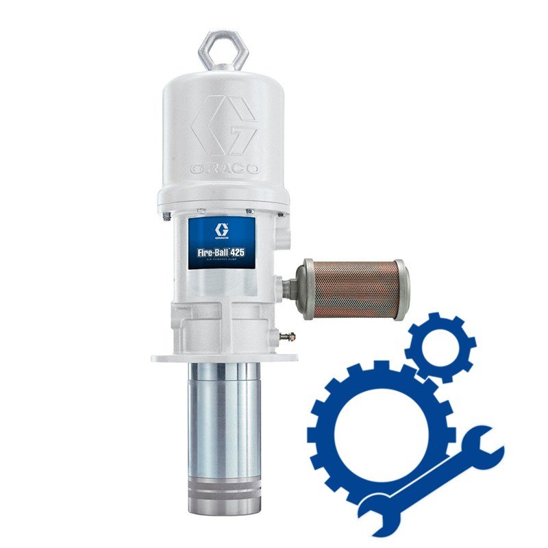GRACO KIT, REPAIR, FIRE - BALL 425 6:1 LOWER - GO Fill
