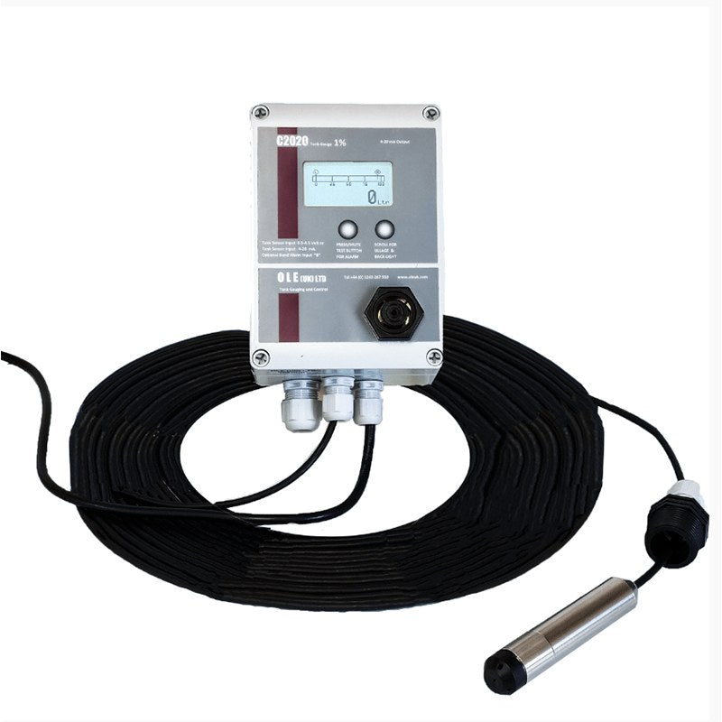OLE C2020 Tank Gauge with Probe for Tanks up to 3m in Height - GO Fill