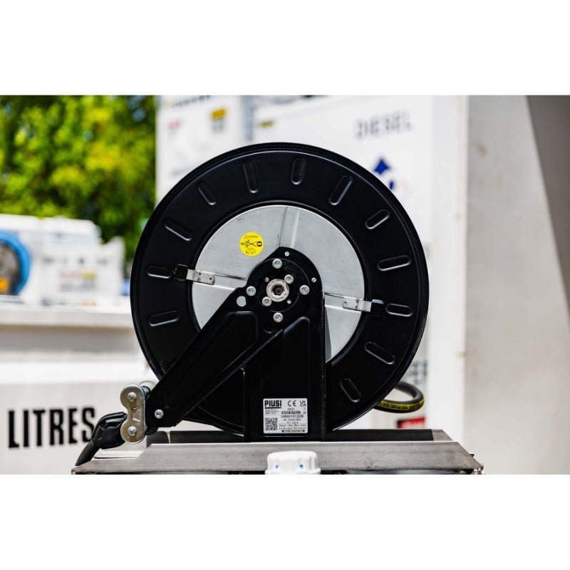 PIUSI Hose Reel Oil 1/2"x15m Spring Rewind - GO Fill