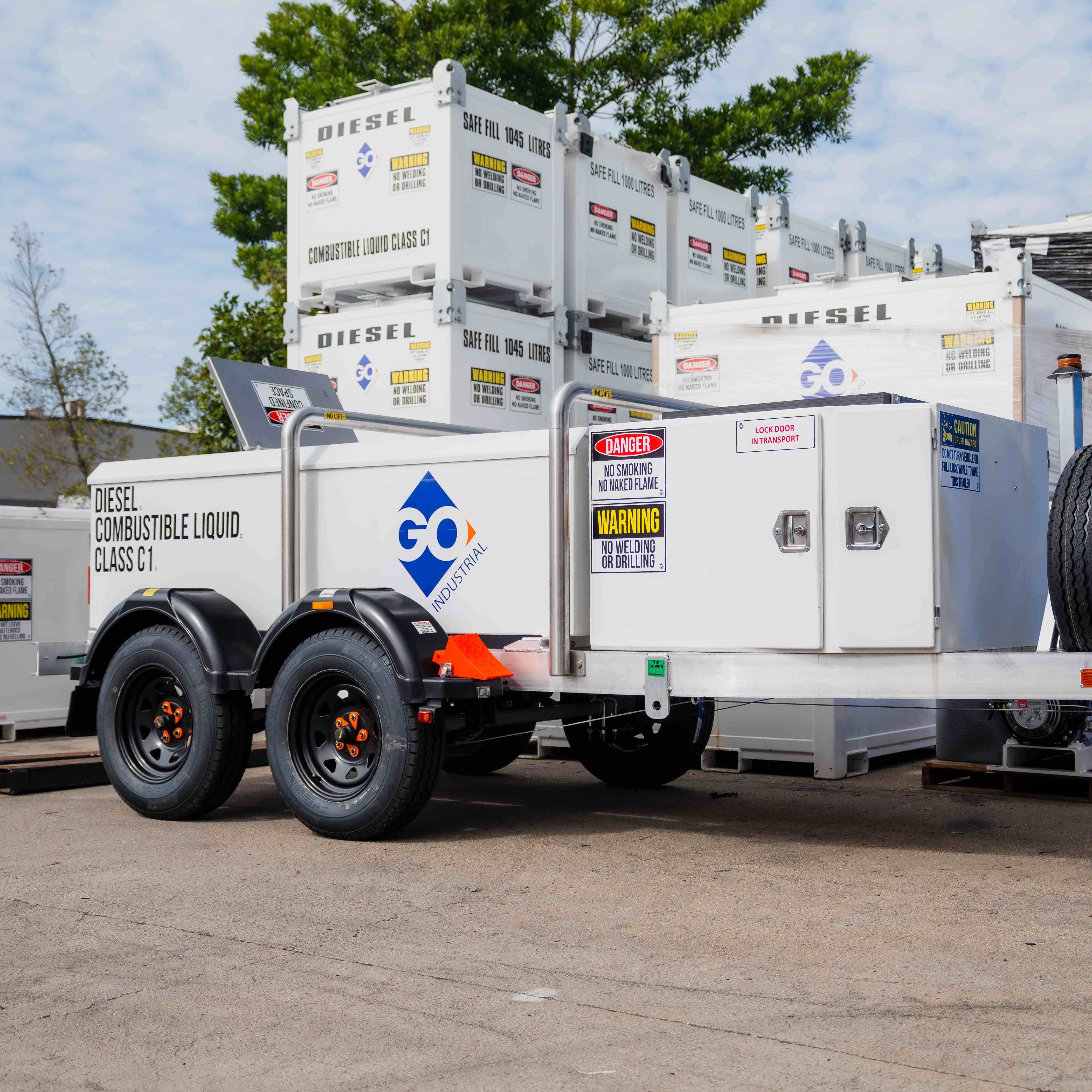 GO Self-Bunded SBHD1250 Trailer