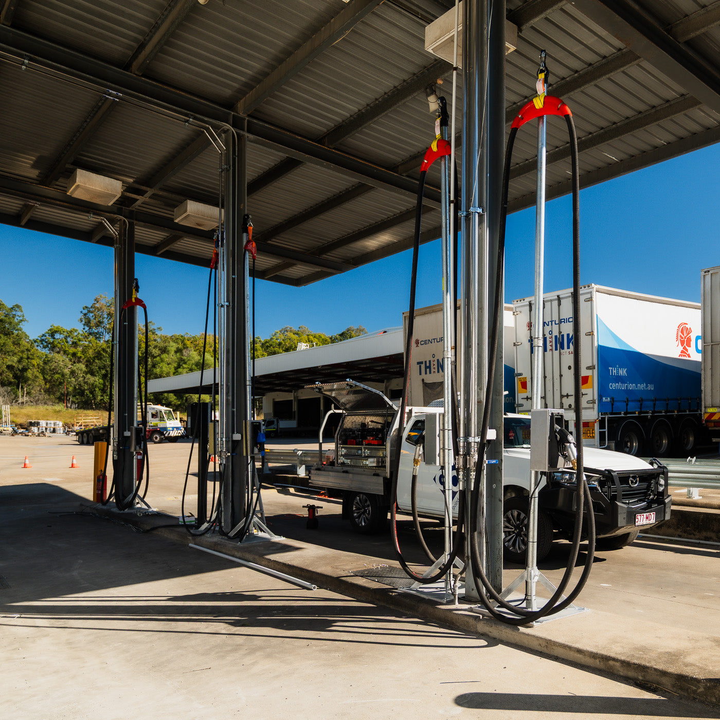 Centurion Dual fuelling bay