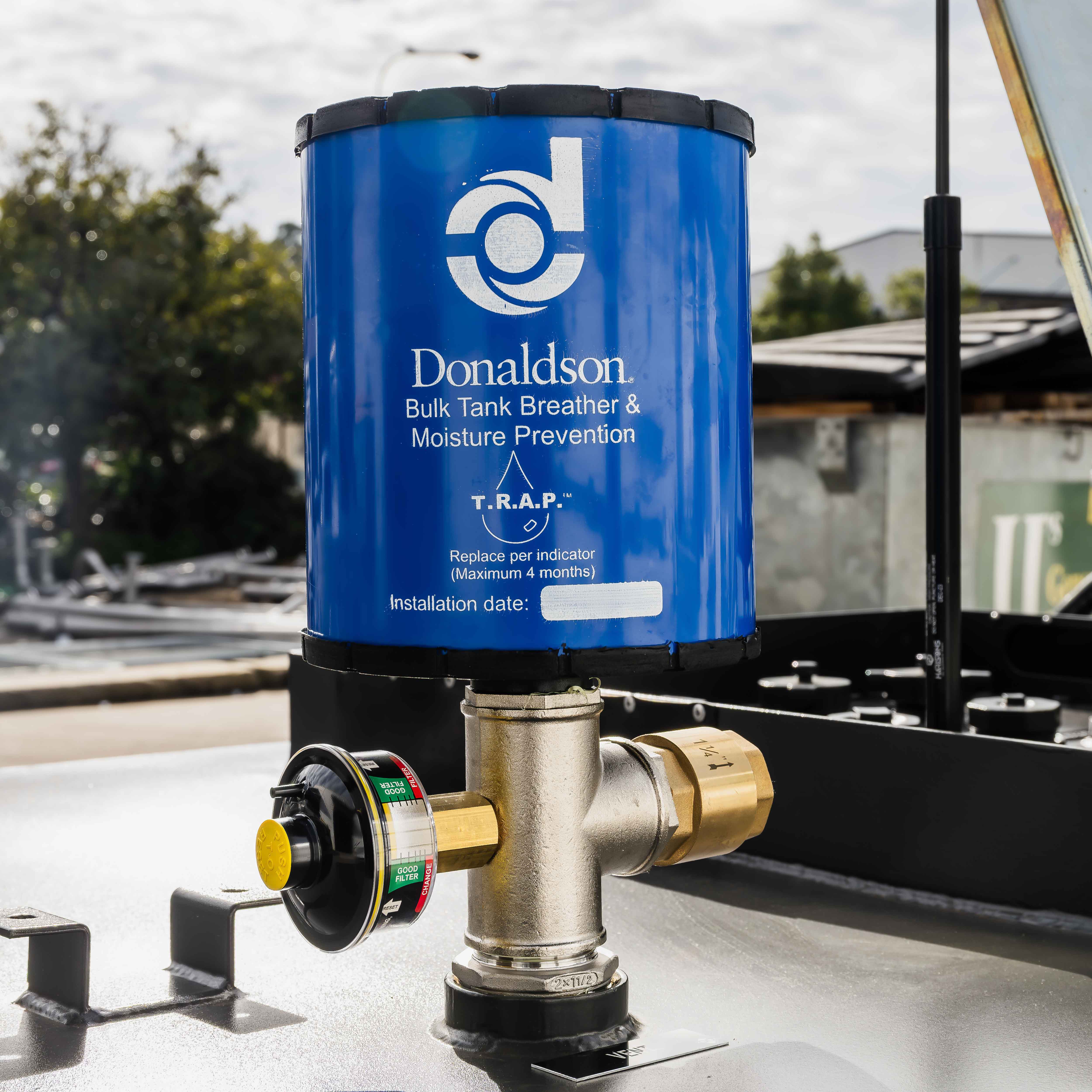 Donaldson TRAP Bulk Tank Breather & Moisture Prevention