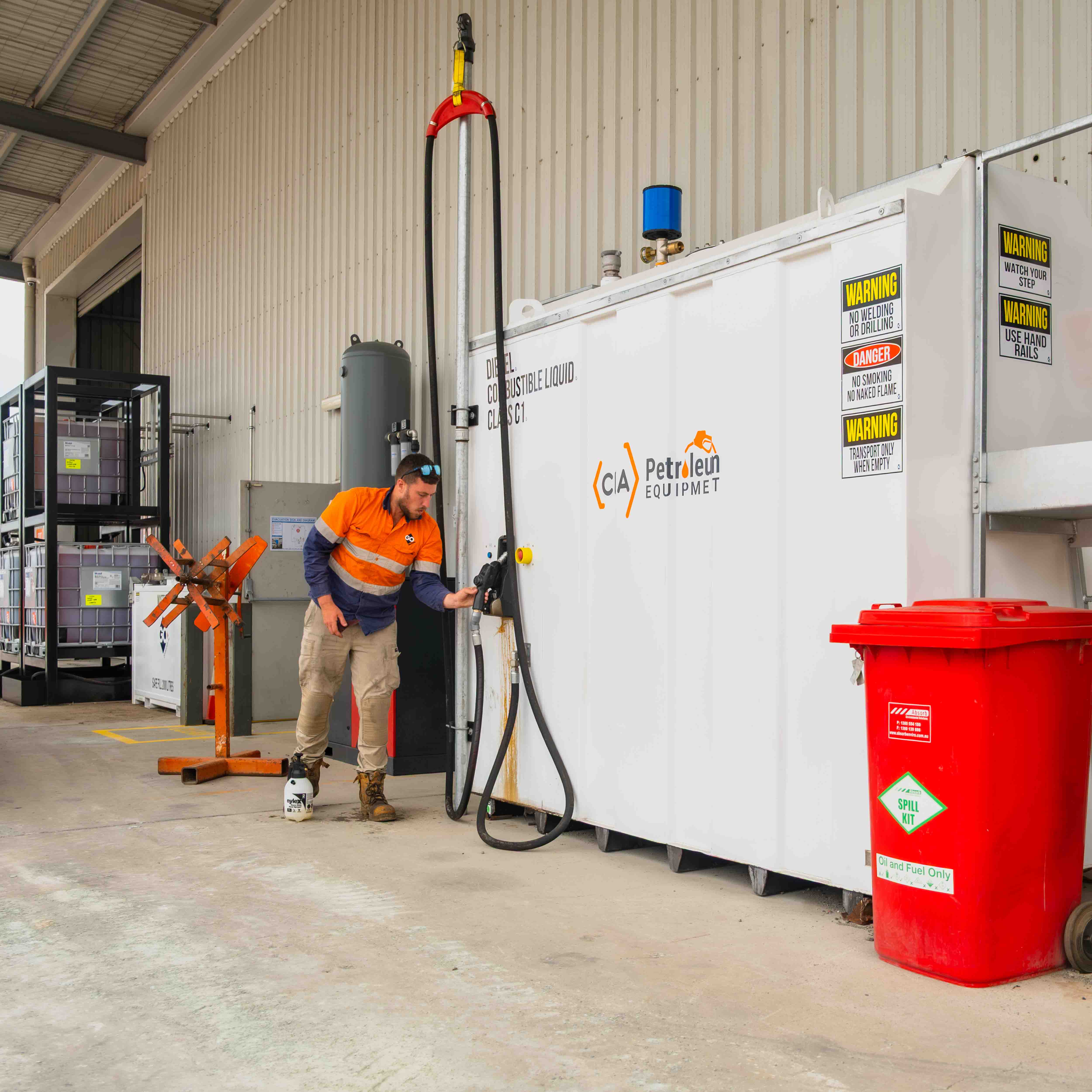 GO Self-Bunded Store Tank maintenance