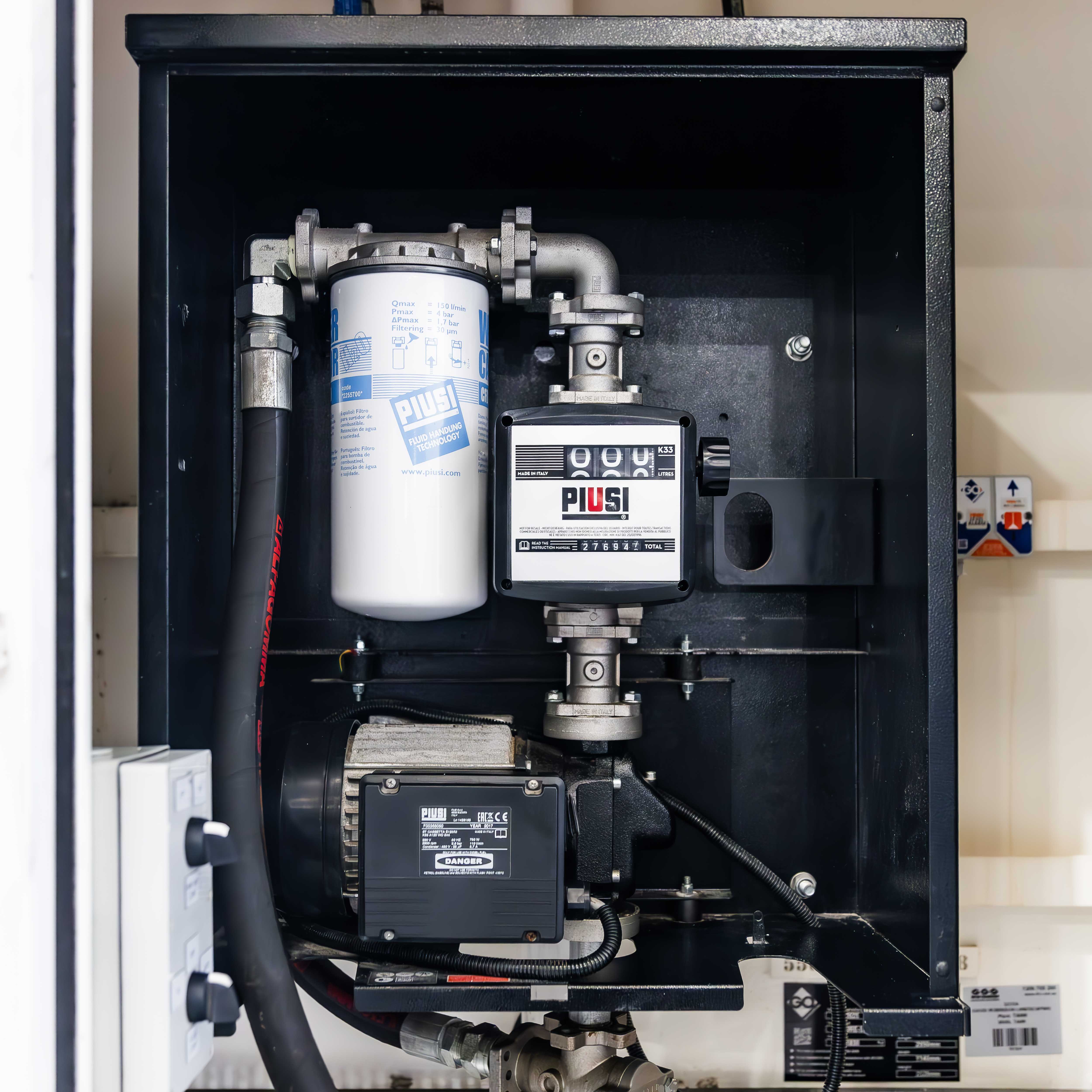 Piusi Filter, Piusi K33 Meter, Piusi pump setup