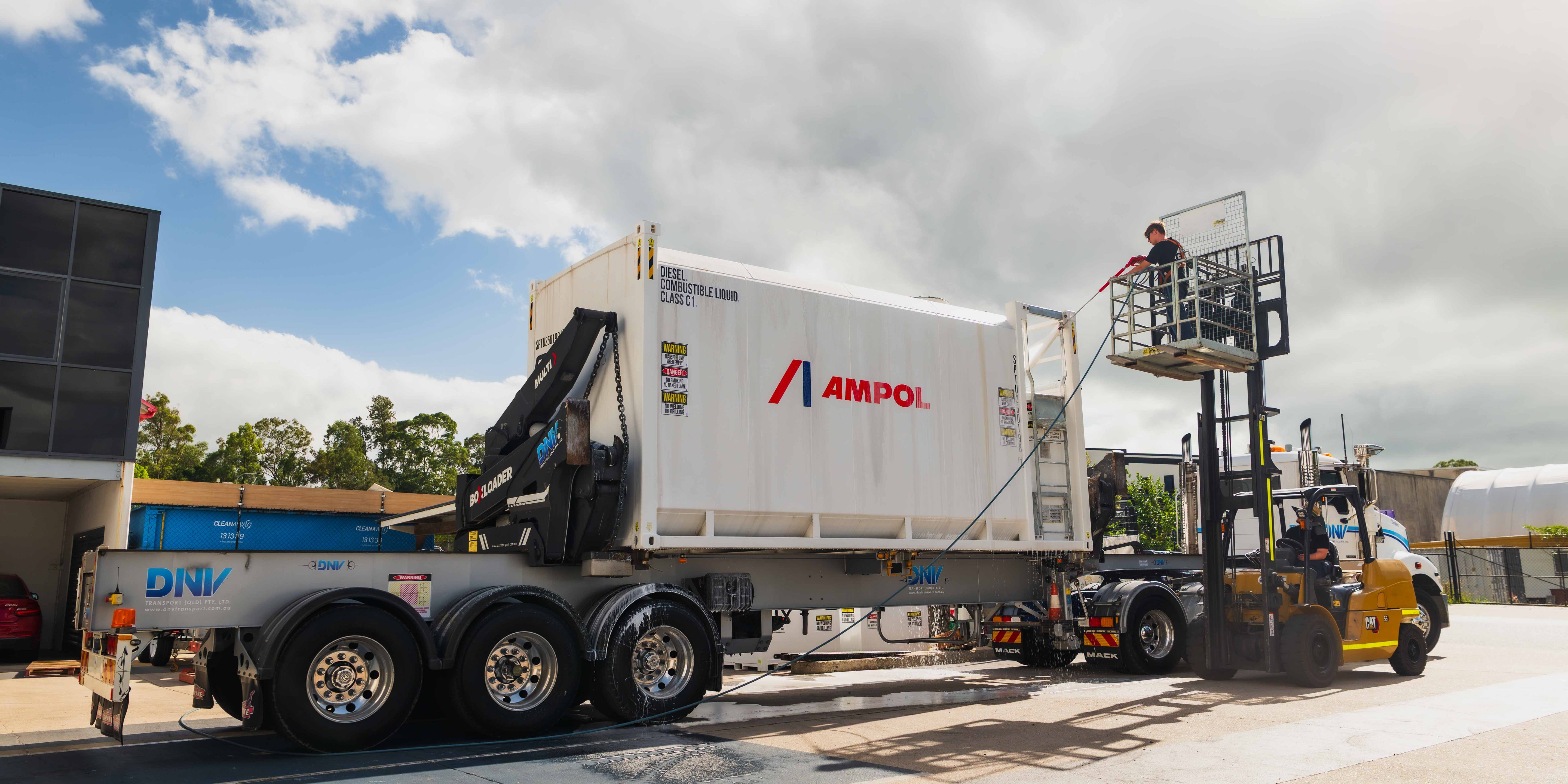 GO CON Ampol washdown