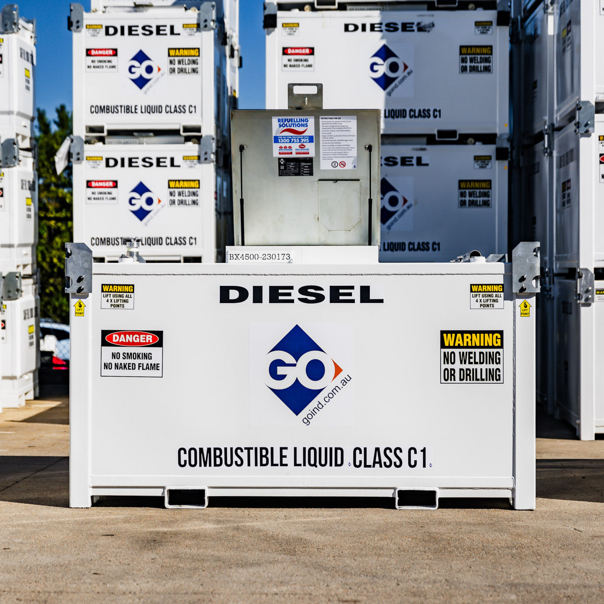 GO BOX-4.5L self-bunded tank