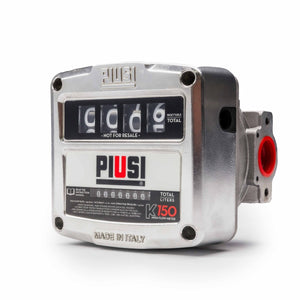 ADAM BY PIUSI K150 ATEX Mechanical Meter DN25 FF 25-150lpm Litre Display F00555D00