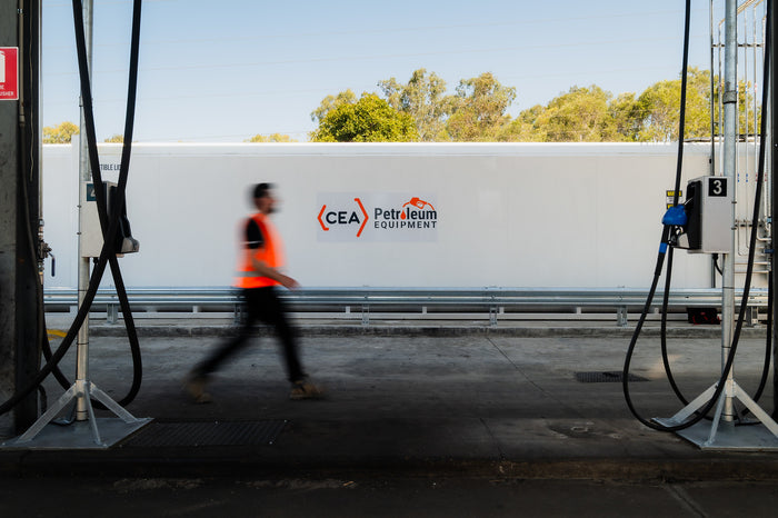 GO Containerised Self Bunded Tank — installation