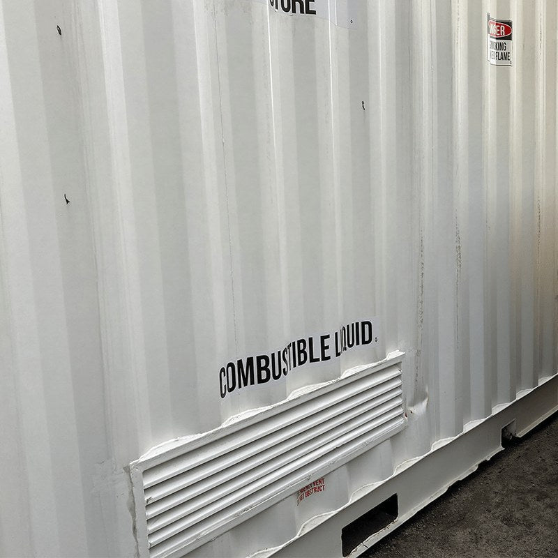 DG Store 3M Long Open Side Dangerous Goods Container - GO Industrial - GO Fill