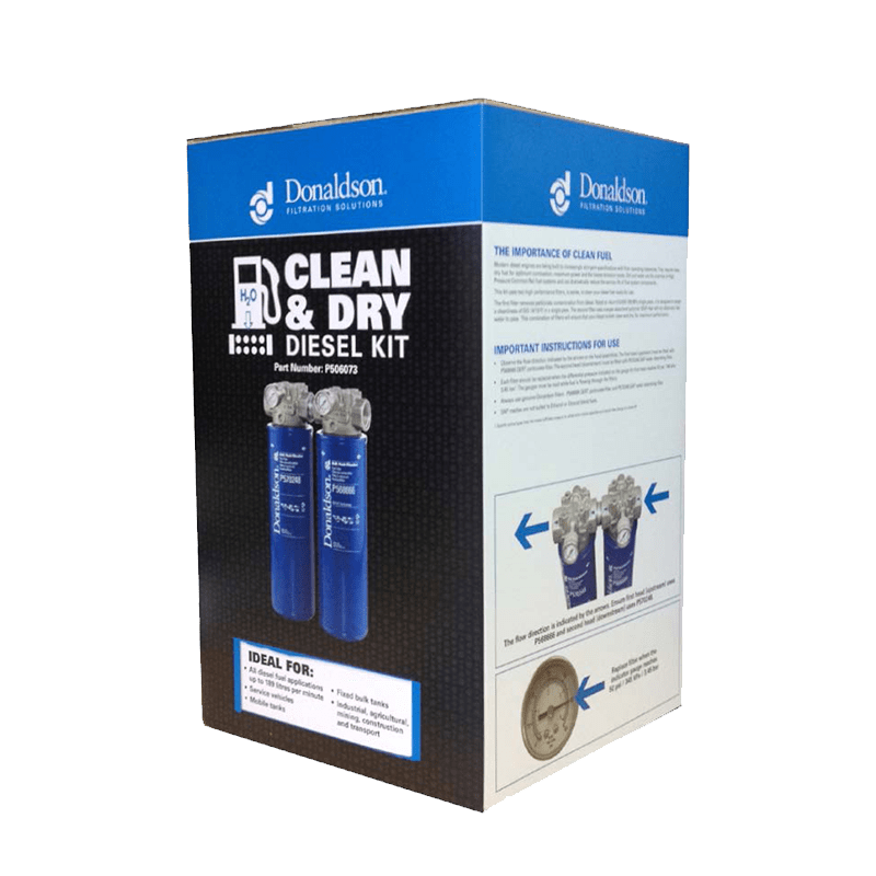 DONALDSON Clean and Dry Diesel Filtration Kit - GO Fill
