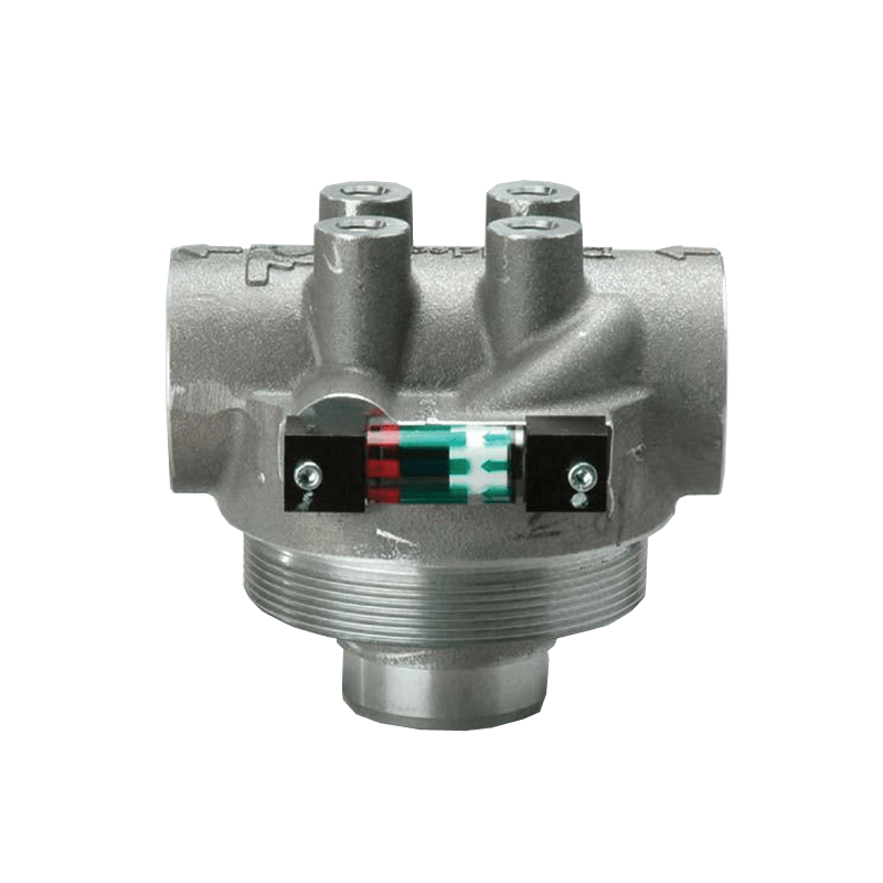DONALDSON hP Single with Bypass SAE16 Filter Head - GO Fill