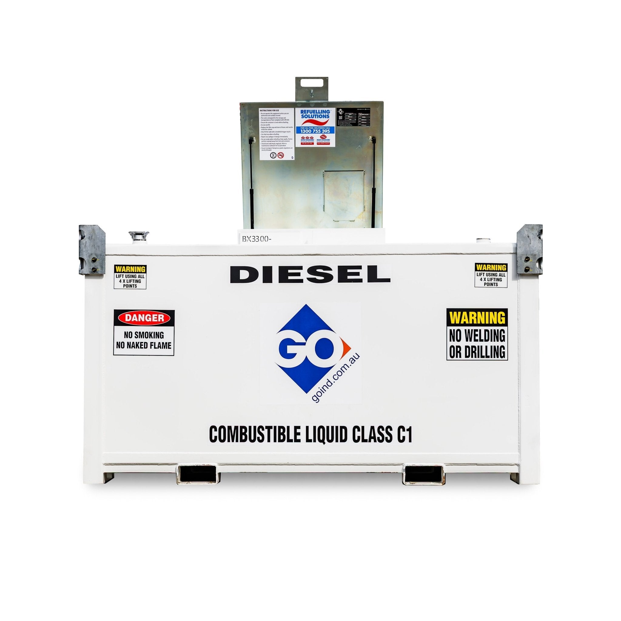 GO BOX 3300L + 12V DC 80LPM - GO Fill