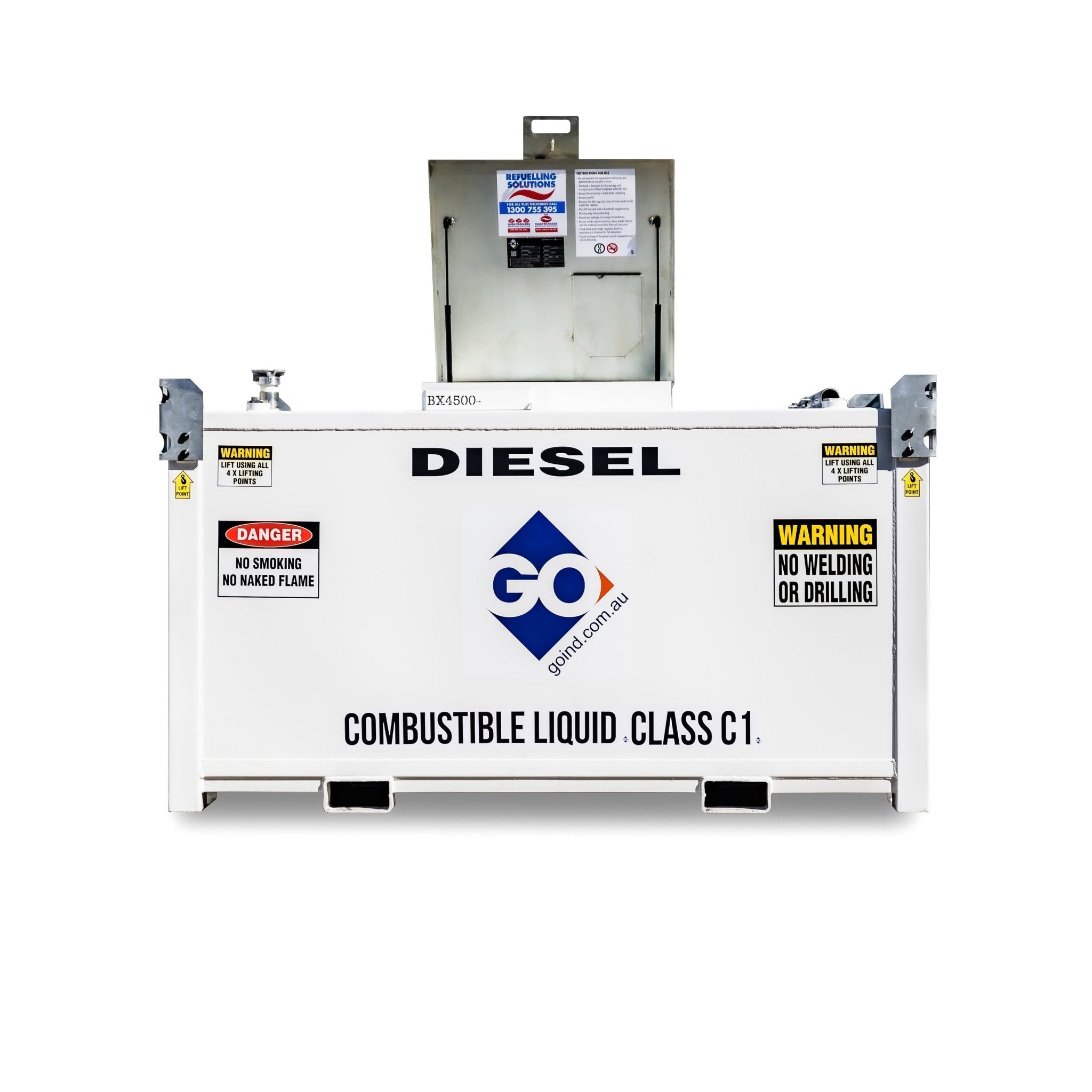 GO BOX 4500L + 240V AC 60LPM - GO Fill