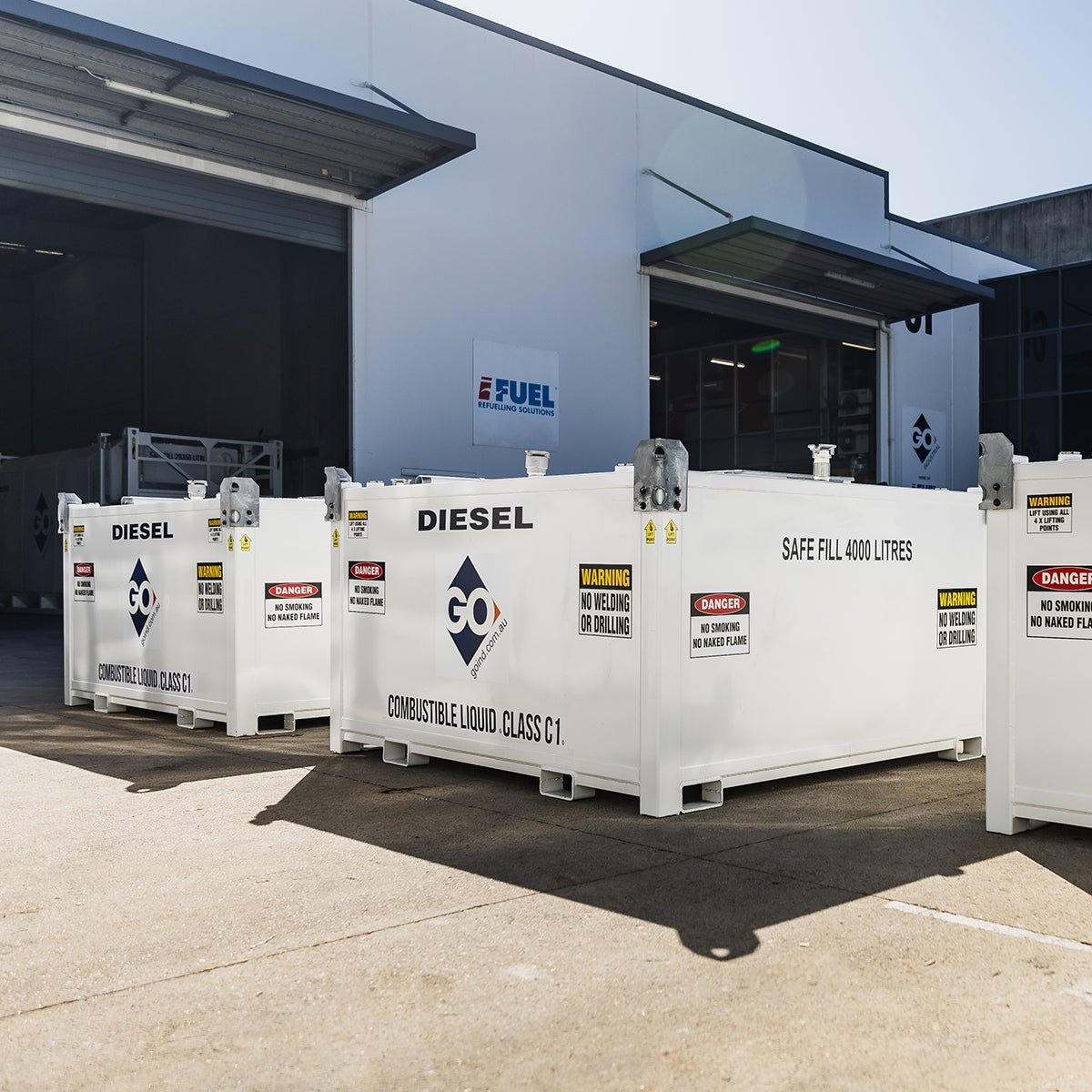 GO Box Self Bunded Tanks - GO Fill