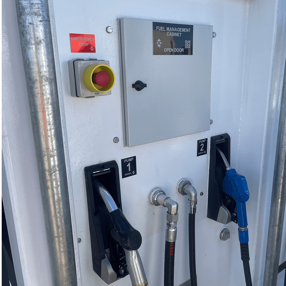 GO CON - AB Containerised Dual - Compartment Self Bunded Tank - GO Fill