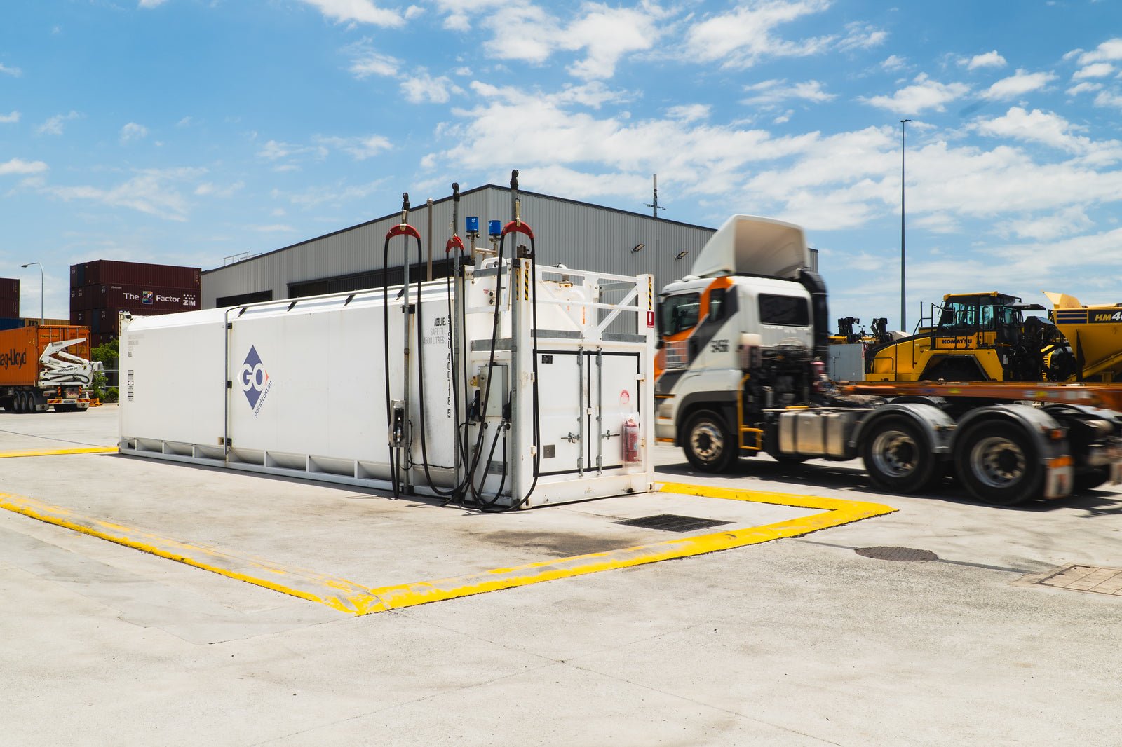 GO Containerised Self Bunded Tank - GO Fill
