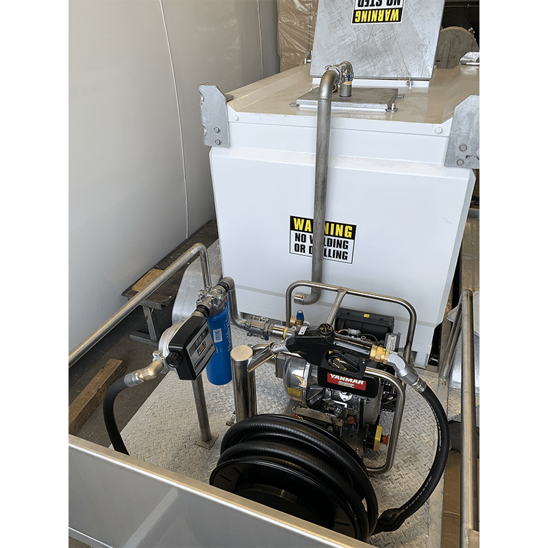 GO Fuel Trailer Self Bunded Galvanised Dual Axle 1000L - GO Fill