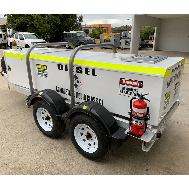 GO TRAILER 1250L Self Bunded Fuel Trailer - GO Fill