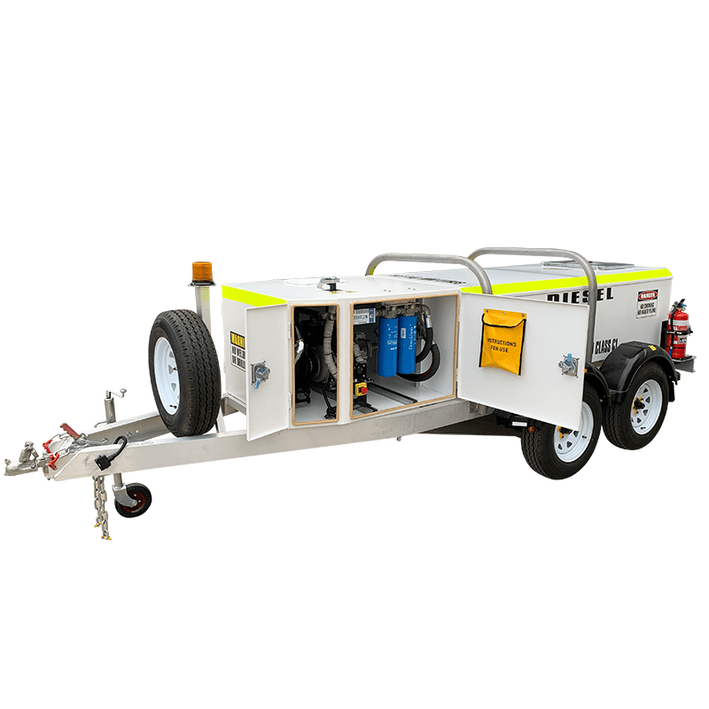 GO TRAILER 1250L Self Bunded Fuel Trailer - GO Fill