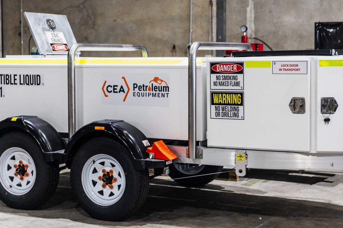 GO TRAILER 1250L Self Bunded Fuel Trailer - GO Fill