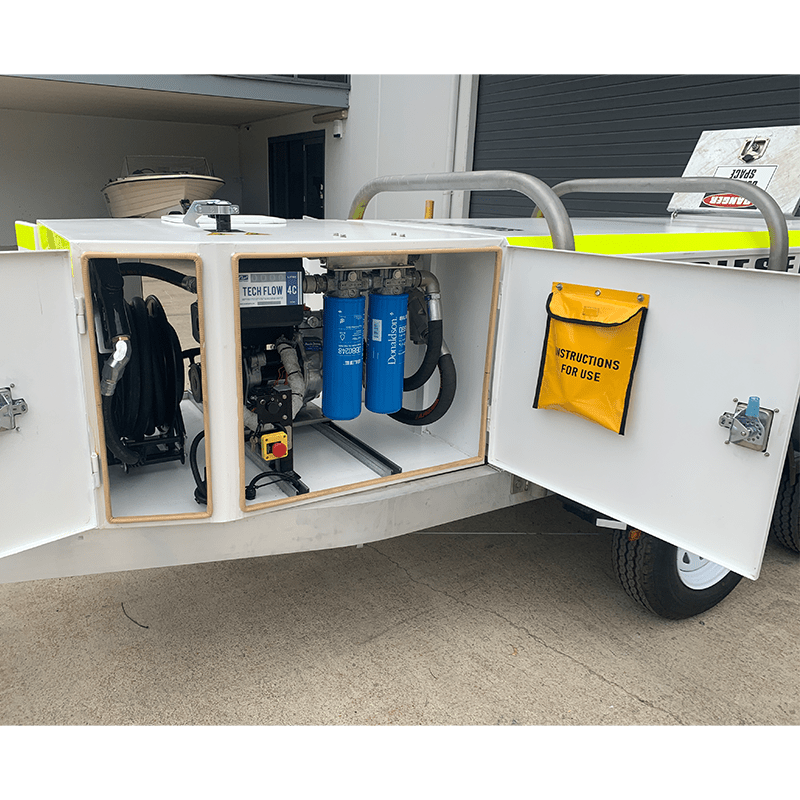 GO TRAILER 1250L Self Bunded Fuel Trailer - GO Fill