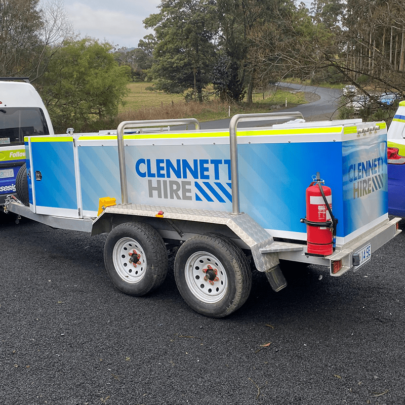 GO TRAILER 2000L Self Bunded Fuel Trailer - GO Fill