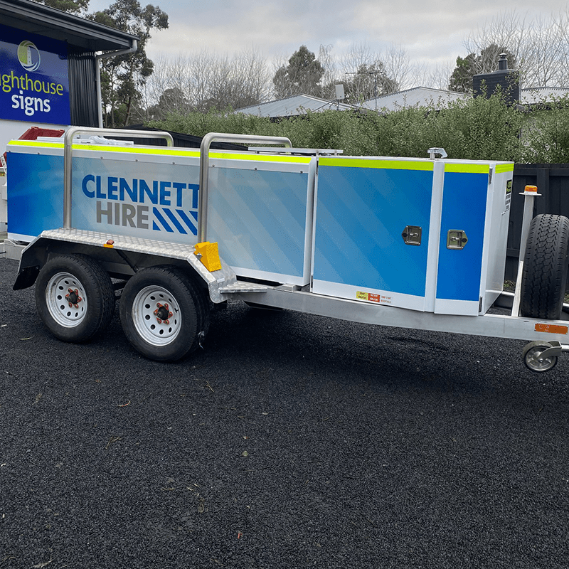 GO TRAILER 2000L Self Bunded Fuel Trailer - GO Fill