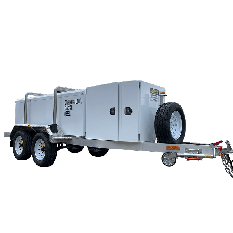 GO TRAILER 2000L Self Bunded Fuel Trailer - GO Fill