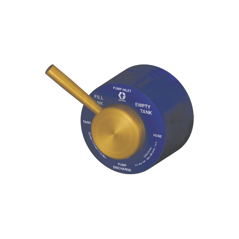 GRACO Evacuation Valve 4 - Way 1 1/2 in. NPT Female - GO Fill