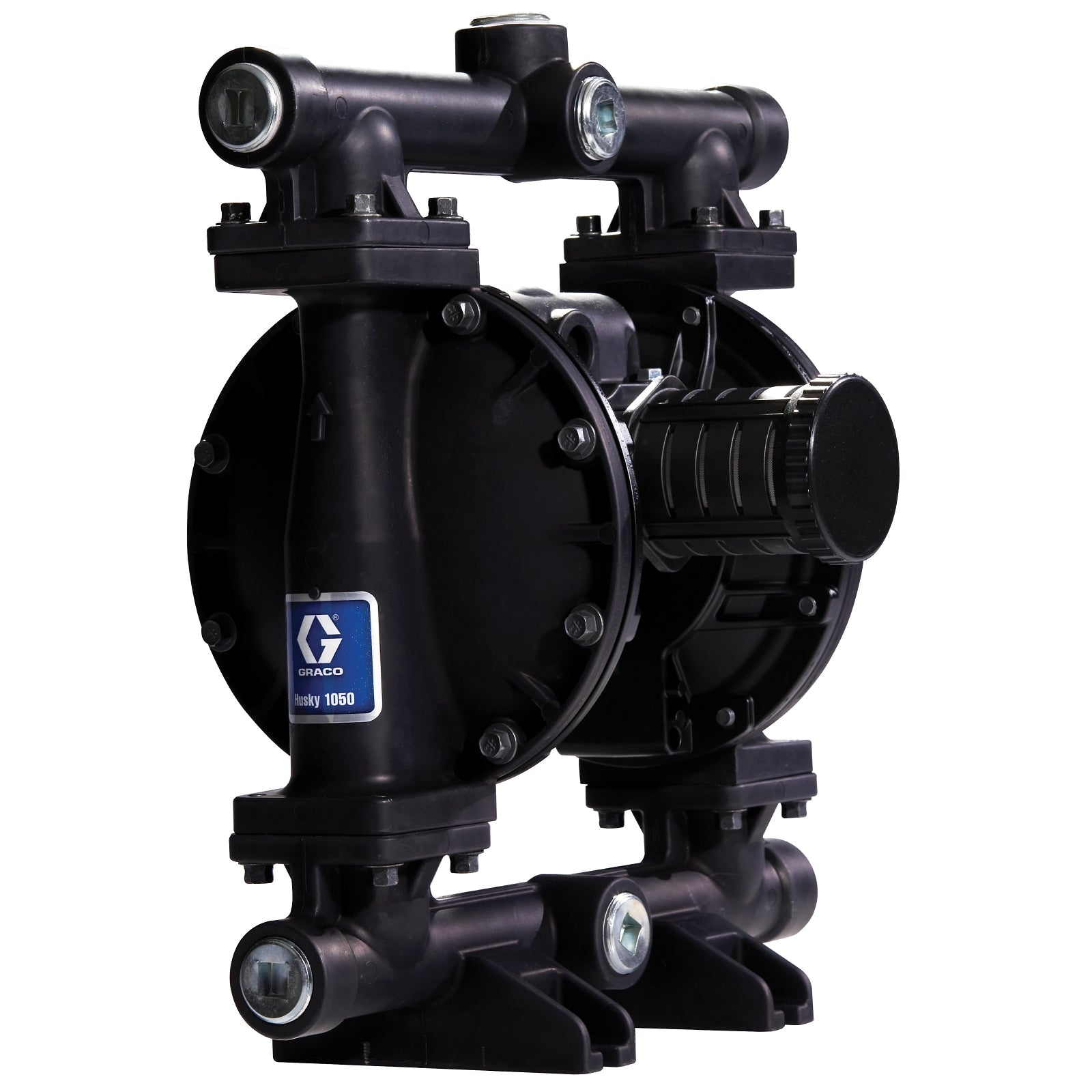 Graco Husky 1050 AL 1 in. NPT Pump, AL Centre Section with BN Seals, GE Seats, GE Balls & GE Diaphragm - GO Fill