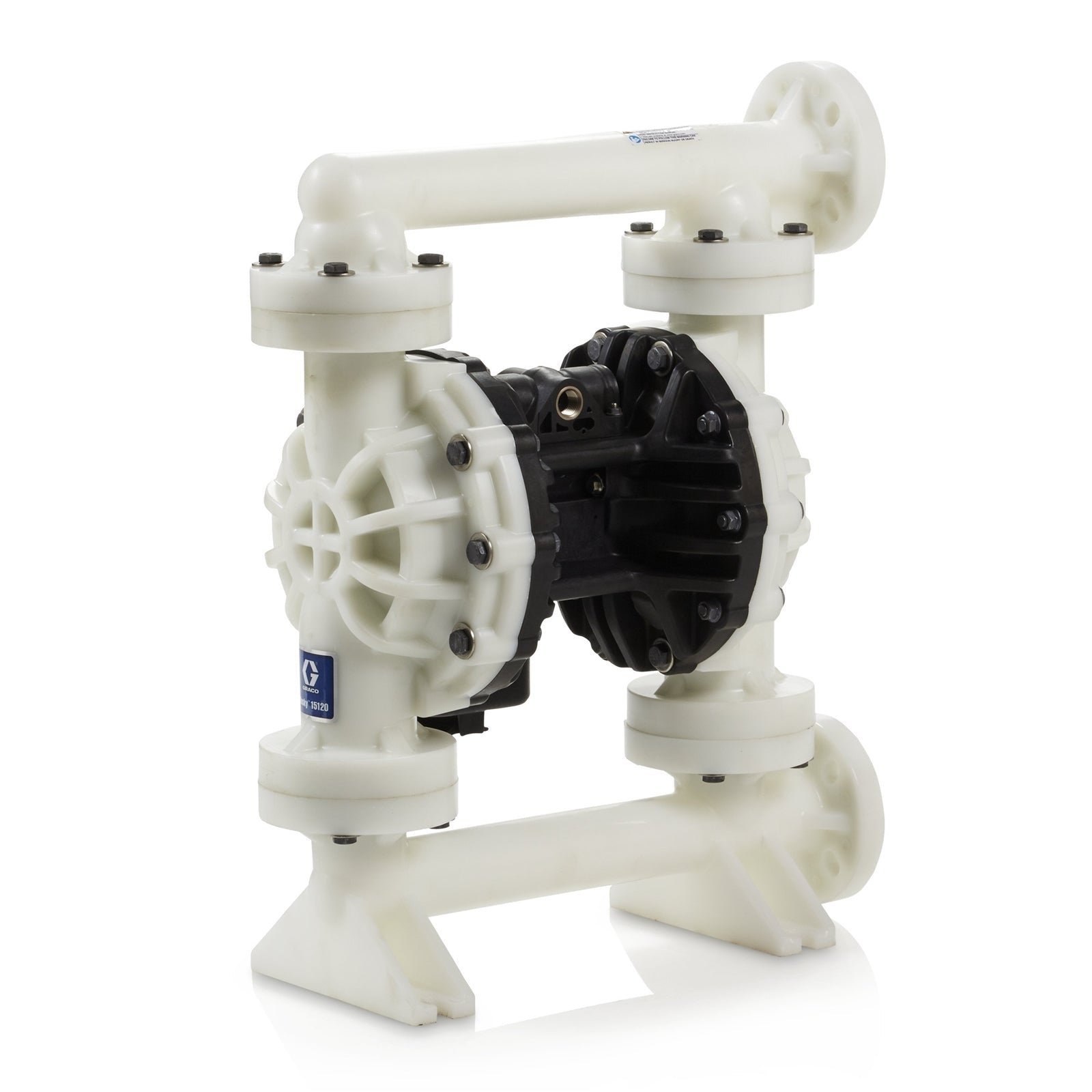 Graco Husky 15120 PP Pump, Centre Flange, PP Centre Section, PP Seats, SP Balls & SP Diaphragm - GO Fill