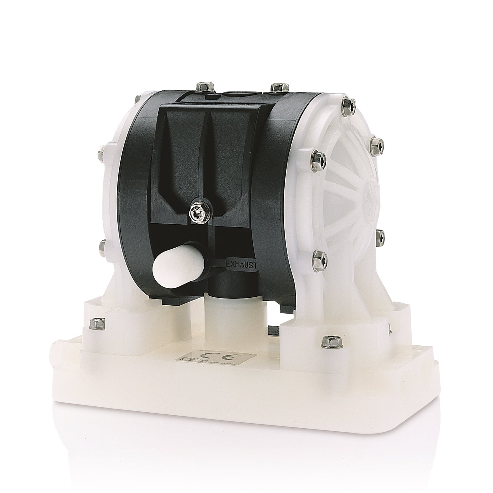 Graco Husky 205 PP AODD Plastic Pump, PP/PT/PT - FKM - GO Fill